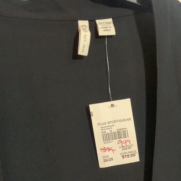 Wrap tie Cato black top - Picture 2 of 4